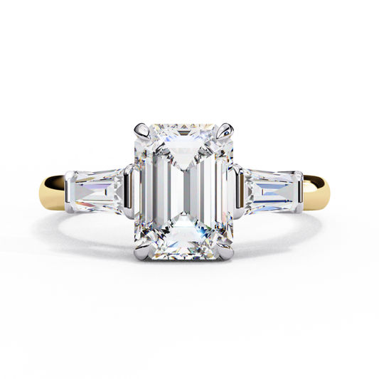 Emerald Cut Diamond Three Stone Ring In Yellow And White Gold
Emerald Cut Center Diamond With Tapered Side Stones Ring
Two Tone Gold Emerald Cut Diamond Engagement Ring
Elegant Emerald Cut Diamond Three Stone Ring
Emerald Cut Solitaire With Tapered Baguette Side Diamonds
Yellow And White Gold Emerald Cut Diamond Ring
Classic Three Stone Emerald Cut Diamond Ring
Fine Jewelry Emerald Cut Diamond Ring With Side Stones
Luxury Emerald Cut Diamond Ring In Two Tone Gold
Sparkling Emerald Cut Diamond Ring