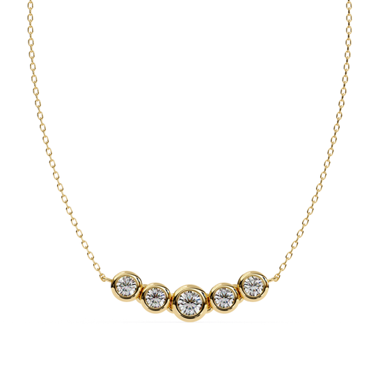 Yellow Gold Round Diamond Bezel Necklace
Five Stone Round Diamond Necklace Yellow Gold
Yellow Gold Round Diamond Chain Necklace
Round Diamond Necklace With Yellow Gold Setting
Yellow Gold Diamond Necklace Circular Design
Five Round Diamond Pendant Necklace Yellow Gold
Yellow Gold Diamond Necklace With Round Stones
Minimal Round Diamond Necklace Yellow Gold
Bezel Set Round Diamond Necklace Yellow Gold
Yellow Gold Multiple Stone Diamond Necklace