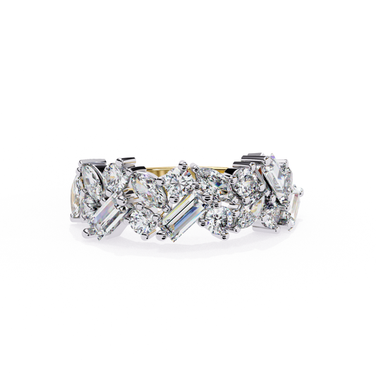 Yellow gold mixed shape diamond eternity band
Luxury mixed cut diamond eternity ring in yellow gold
Elegant mixed shape diamond band with round marquise and baguette diamonds
Fine jewelry mixed cut diamond eternity band close up
Sparkling yellow gold mixed diamond anniversary band
Premium mixed shape diamond eternity ring for women
Designer eternity band with round marquise and baguette cut diamonds
Modern yellow gold mixed shape diamond wedding band
Timeless mixed cut diamond eternity band
Classic yellow g