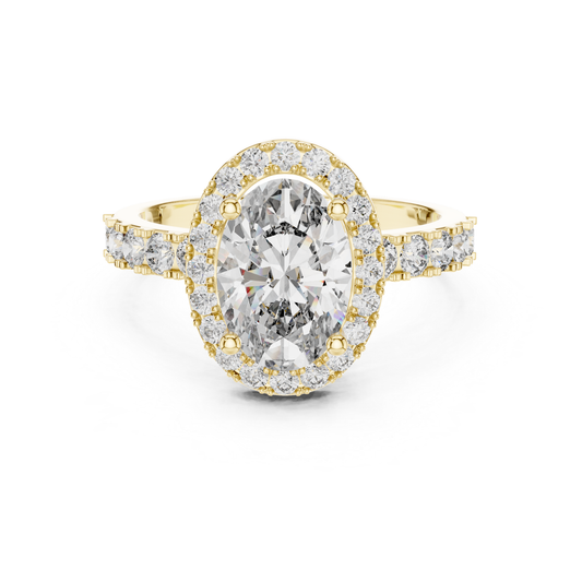 Oval diamond halo engagement ring yellow gold
Yellow gold oval diamond halo ring design
Oval brilliant diamond halo engagement ring
Yellow gold split shank halo diamond ring
Oval diamond halo ring with split band
Lab grown oval diamond halo ring design
Classic oval diamond halo engagement ring
Yellow gold oval halo diamond ring style
Oval diamond split shank halo ring design
Round halo oval diamond engagement ring