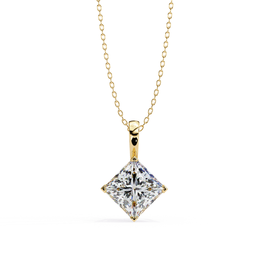 Princess Cut Diamond Pendant In Yellow Gold With Fine Chain
Elegant Princess Cut Diamond Necklace In A Classic Gold Setting
Sparkling Princess Cut Diamond Pendant With Delicate Gold Chain
Minimalist Gold Pendant Featuring A Brilliant Princess Cut Diamond
Fine Jewelry Pendant With Princess Cut Diamond And Gold Bail
Timeless Princess Cut Diamond Necklace Crafted In Yellow Gold
Luxury Gold Pendant Showcasing A Stunning Princess Cut Diamond
Classic Princess Diamond Pendant Designed With A Sleek Gold Chain