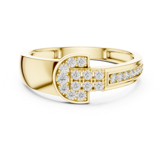 Yellow gold cluster diamond fashion ring
Diamond signet ring in yellow gold design
Round diamond cluster band ring style
Yellow gold geometric diamond ring design
Modern diamond signet style ring band
Yellow gold ring with diamond cluster setting
Contemporary diamond band ring design
Cluster set round diamond ring style
Yellow gold statement diamond ring design
Diamond accented yellow gold ring band