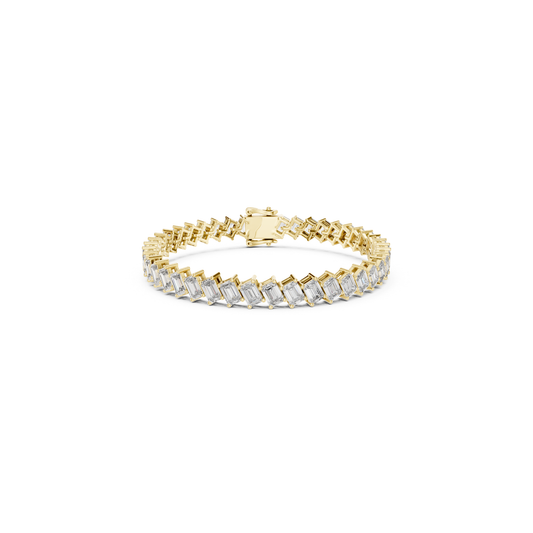 Yellow gold east west emerald diamond bracelet
Yellow gold emerald diamond line bracelet
Modern yellow gold emerald cut bracelet
Yellow gold diamond bracelet with emerald stones
Fine yellow gold emerald tennis bracelet
Elegant emerald diamond link bracelet
Yellow gold geometric diamond bracelet
Luxury emerald cut diamond bracelet
Womens yellow gold emerald diamond jewelry
Yellow gold emerald diamond bracelet close up