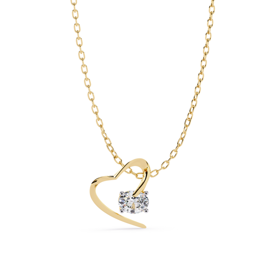 Yellow gold open heart oval diamond pendant necklace
Oval cut diamond heart pendant in yellow gold
Yellow gold heart pendant with oval diamond
Open heart pendant featuring oval cut diamond
Yellow gold oval diamond pendant necklace
Minimal heart pendant with oval diamond
Polished yellow gold oval diamond necklace
Elegant open heart oval diamond pendant
Yellow gold solitaire oval diamond pendant
Yellow gold heart pendant front view