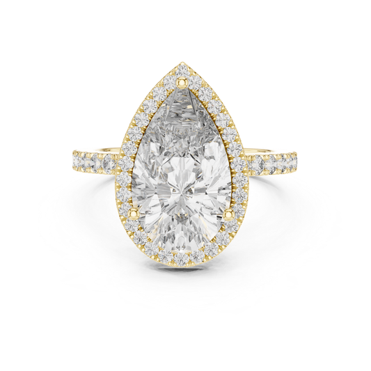 Yellow gold pear diamond halo ring
Pear diamond halo engagement ring in yellow gold
Yellow gold pear cut diamond halo ring
Pear solitaire diamond ring with halo setting
Yellow gold pear diamond ring with pave band
Pear shaped diamond halo ring in yellow gold
Yellow gold pear lab grown diamond ring
Yellow gold pear halo ring
Yellow gold pear diamond ring with pave accents
Pear halo yellow gold engagement ring