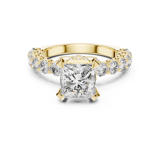 Yellow gold princess cut solitaire diamond ring
Yellow gold square cut diamond ring
Princess cut solitaire ring in yellow gold
Yellow gold diamond ring with princess cut center
Square cut diamond ring in yellow gold
Yellow gold classic princess diamond ring
Yellow gold four prong princess cut ring
Princess cut center diamond yellow gold ring
Yellow gold square diamond engagement ring
Yellow gold solitaire princess cut ring