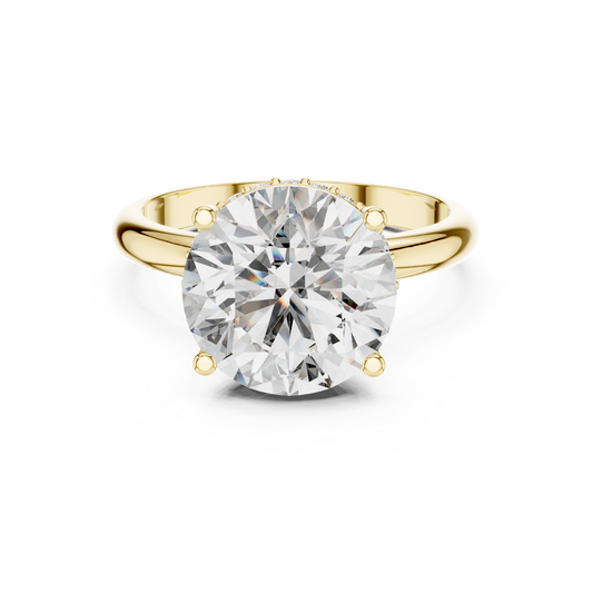 Yellow gold round brilliant diamond solitaire ring
Round brilliant diamond ring in yellow gold
Yellow gold six prong round brilliant diamond ring
Round brilliant solitaire engagement ring
Yellow gold polished round brilliant ring
Lab grown round brilliant diamond ring
Classic round brilliant diamond ring in yellow gold
Yellow gold ring with round brilliant center diamond
Six prong round brilliant diamond gold ring
Elegant round brilliant diamond solitaire ring