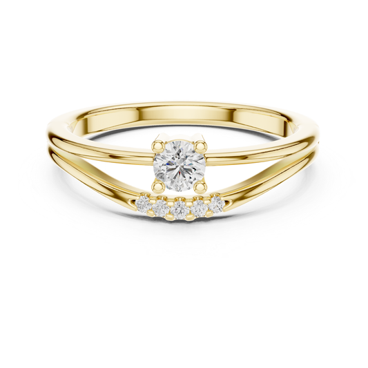 Round diamond bypass ring in yellow gold
Yellow gold diamond ring with split bypass design
Minimal round diamond ring in yellow gold
Yellow gold bypass engagement ring with side diamonds
Round diamond solitaire ring with curved band
Yellow gold ring with round center diamond
Modern bypass diamond ring in yellow gold
Round diamond ring with open crossover band
Yellow gold minimalist diamond bypass ring
Curved yellow gold ring with round diamond center