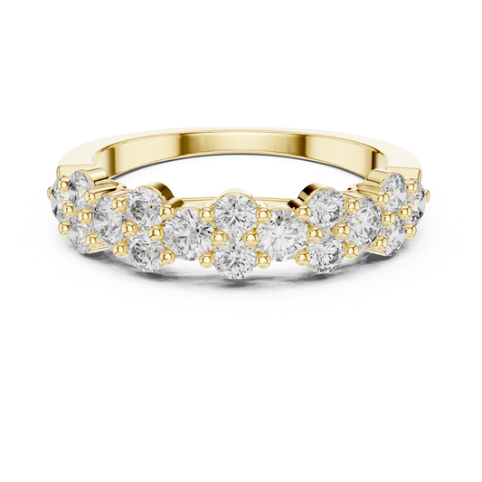 Yellow gold round diamond cluster band ring
Round diamond wedding band in yellow gold
Diamond cluster anniversary ring gold band
Yellow gold multi round diamond ring
Round cut diamond stackable band ring
Yellow gold shared prong diamond band
Minimal round diamond band in gold
Diamond floral cluster ring yellow gold
Elegant round diamond band ring
Yellow gold diamond statement band ring