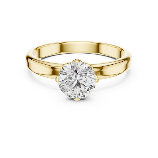 Yellow Gold Round Diamond Solitaire Ring Plain Band
Yellow Gold Single Stone Diamond Ring Gold Setting
Round Brilliant Diamond Ring With Four Prong Setting
Yellow Gold Minimal Round Diamond Jewelry Ring
Polished Yellow Gold Ring With Round Center Diamond
Classic Round Diamond Ring With Smooth Gold Shank
Elegant Yellow Gold Ring Featuring Round Diamond
Modern Round Diamond Ring With Plain Gold Band
Yellow Gold Fine Ring With Raised Round Diamond
Round Diamond Gold Ring With Classic Solitaire Design