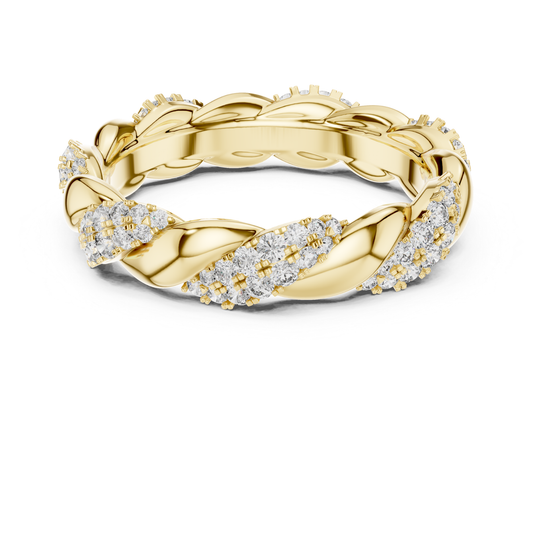 Yellow gold diamond leaf eternity band
Diamond leaf pattern yellow gold ring
Yellow gold floral diamond eternity ring
Leaf inspired diamond band in yellow gold
Yellow gold marquise leaf diamond ring
Diamond cluster leaf eternity band
Nature inspired yellow gold diamond band
Yellow gold vintage style diamond ring
Curved leaf diamond wedding band
Yellow gold diamond statement eternity ring