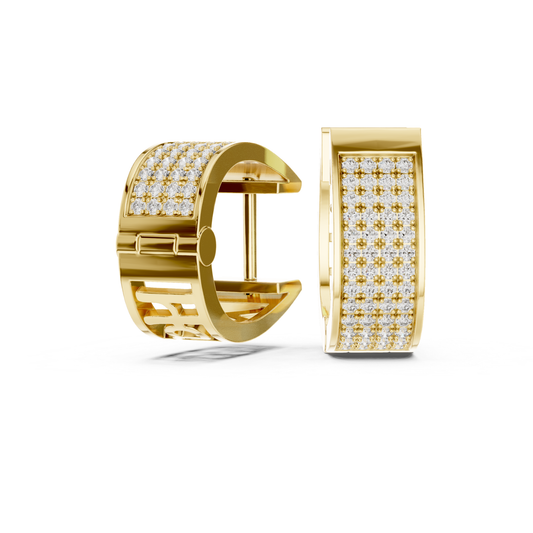 Yellow Gold Round Diamond Multi Row Pave Hoop Earrings
Yellow Gold Wide Pave Hoop Earrings With Round Diamonds
Round Diamond Multi Row Pave Hoop Earrings Front View
Yellow Gold Rectangular Pave Hoop Earrings
Wide Round Diamond Pave Hoop Earrings Close Up
Yellow Gold Diamond Pave Huggie Hoop Earrings
Round Diamond Grid Pave Hoop Earrings
Yellow Gold Multi Row Diamond Hoop Earrings
Round Diamond Pave Hoop Earrings Side View
Yellow Gold Wide Diamond Hoop Earrings Front Angle View