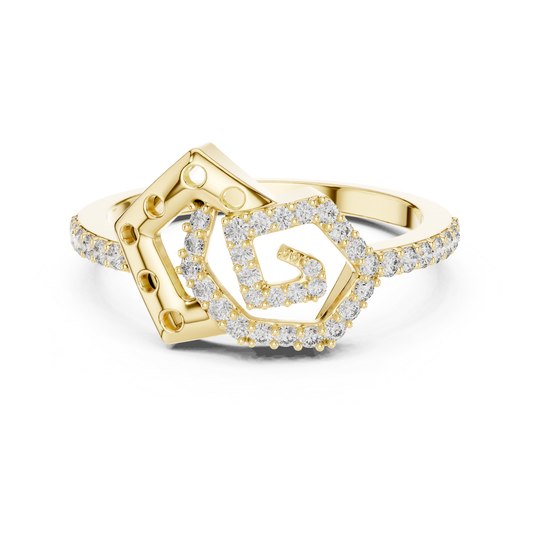 Yellow gold spiral ring with round pave diamonds
Modern yellow gold round diamond swirl ring design
Yellow gold abstract spiral ring with round diamonds
Round diamond spiral statement ring in yellow gold
Yellow gold geometric swirl ring with pave diamonds
Contemporary yellow gold spiral diamond fashion ring
Yellow gold open swirl ring with round brilliant diamonds
Elegant yellow gold spiral ring with diamond accents
Yellow gold designer spiral ring with round diamonds
Luxury yellow gold round diamond spiral