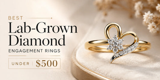 Best Lab-Grown Diamond Engagement Rings Under $500