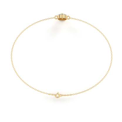 Radiant Halo Diamond Bracelet | Fine Luxury 18K 14K 10K Gold