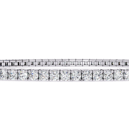 Diamantarmband „Radiant Line“ | Luxuriöser Schmuck aus 18K 14K 10K Gold