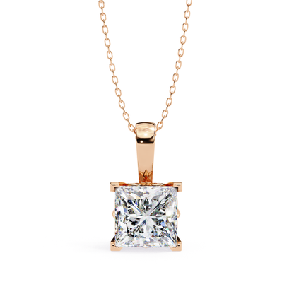 Luxe Princess Radiance Anhänger | 18K Feingoldschmuck