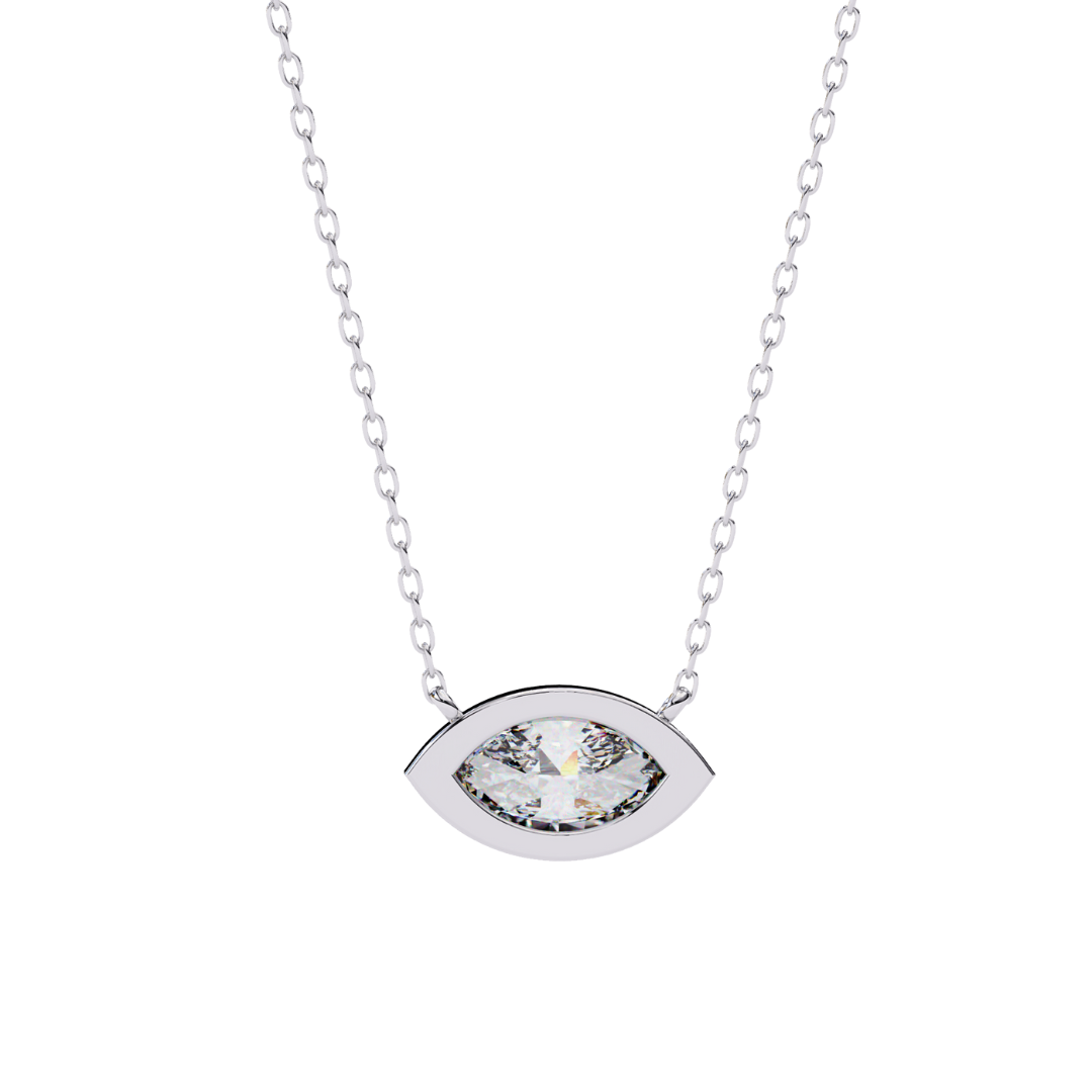 リュクス・マーキスラボグロウンダイヤモンドペンダント（チェーン付） | 18K