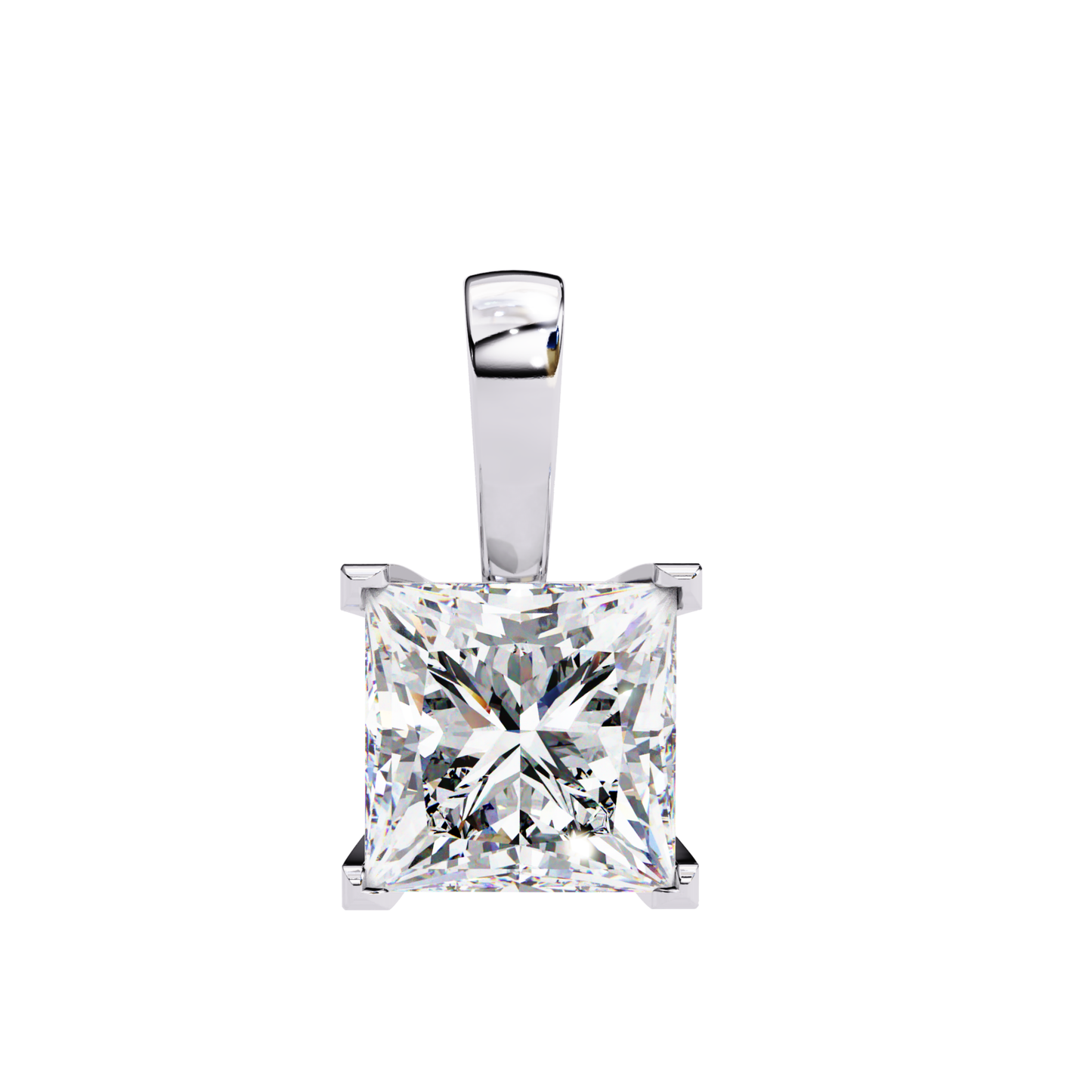 Luxe Princess Radiance Anhänger | 18K Feingoldschmuck