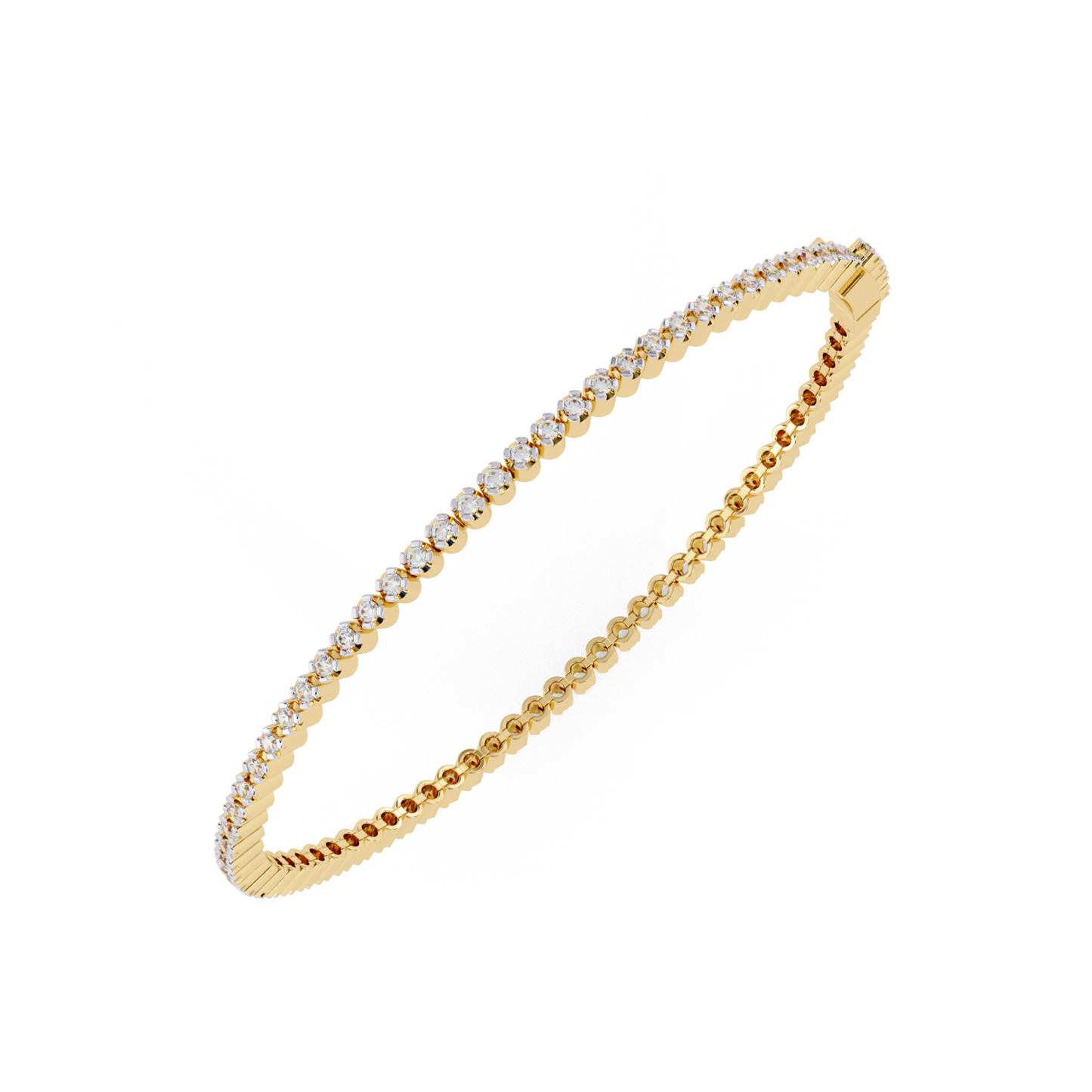 Elegantes Diamant-Tennisarmband | Diamanten, die niemals aufhören