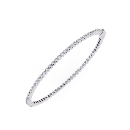 Elegantes Diamant-Tennisarmband | Diamanten, die niemals aufhören