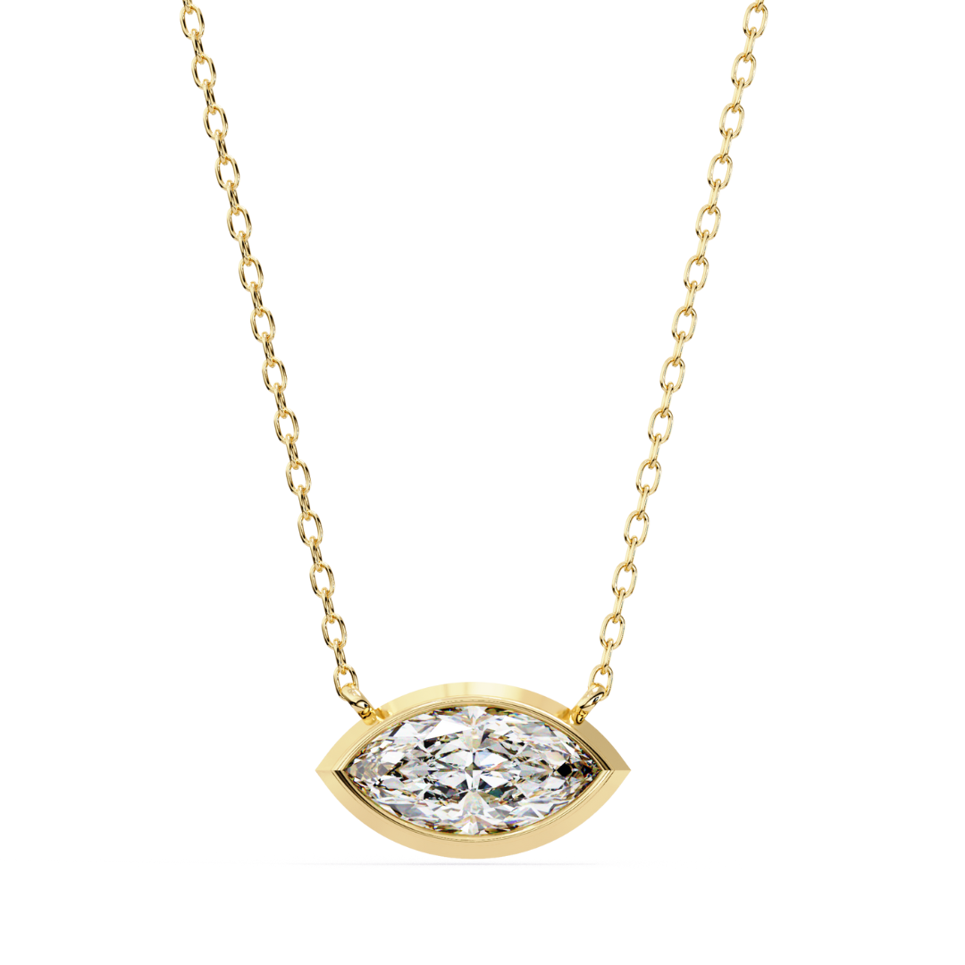 リュクス・マーキスラボグロウンダイヤモンドペンダント（チェーン付） | 18K