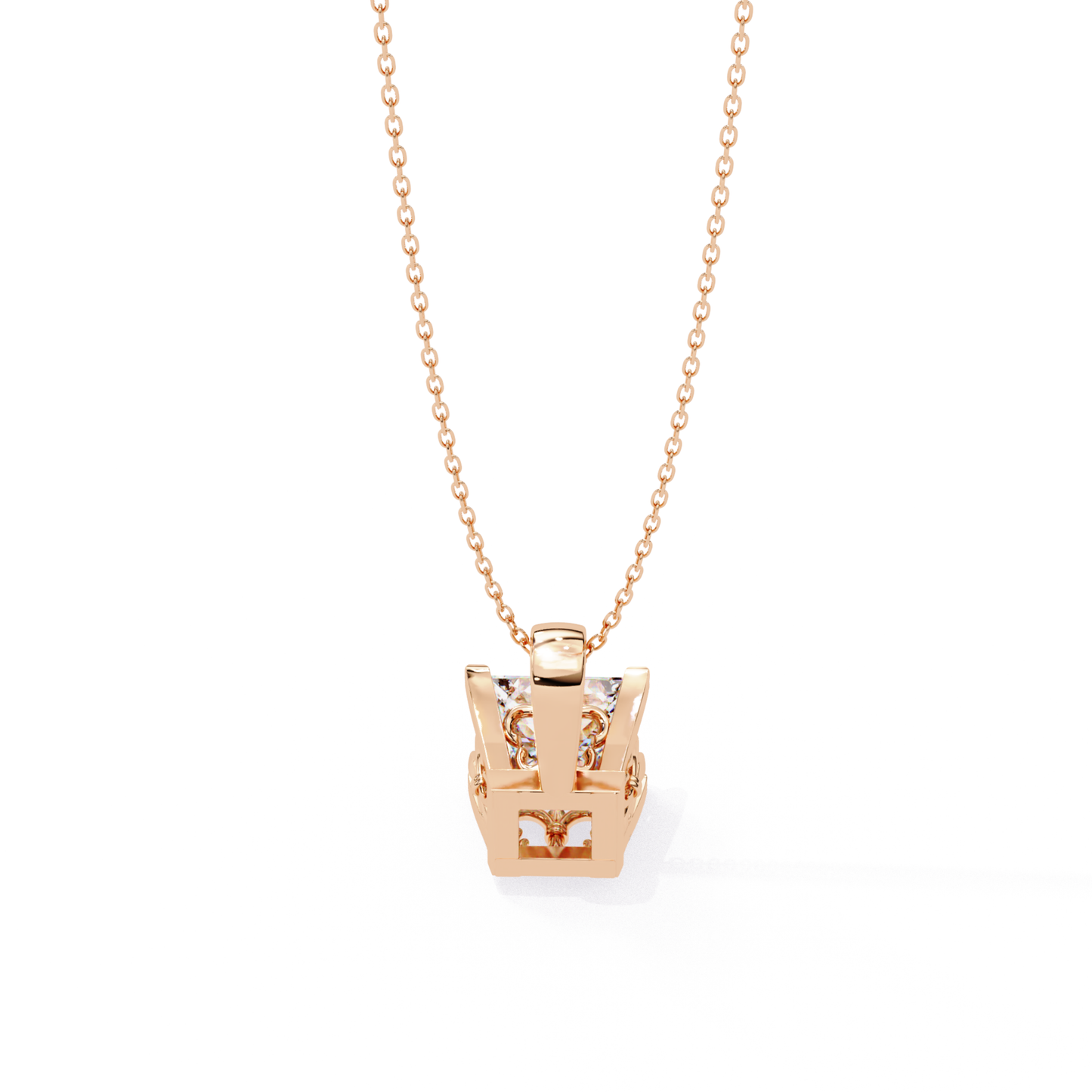 Luxe Princess Radiance Anhänger | 18K Feingoldschmuck