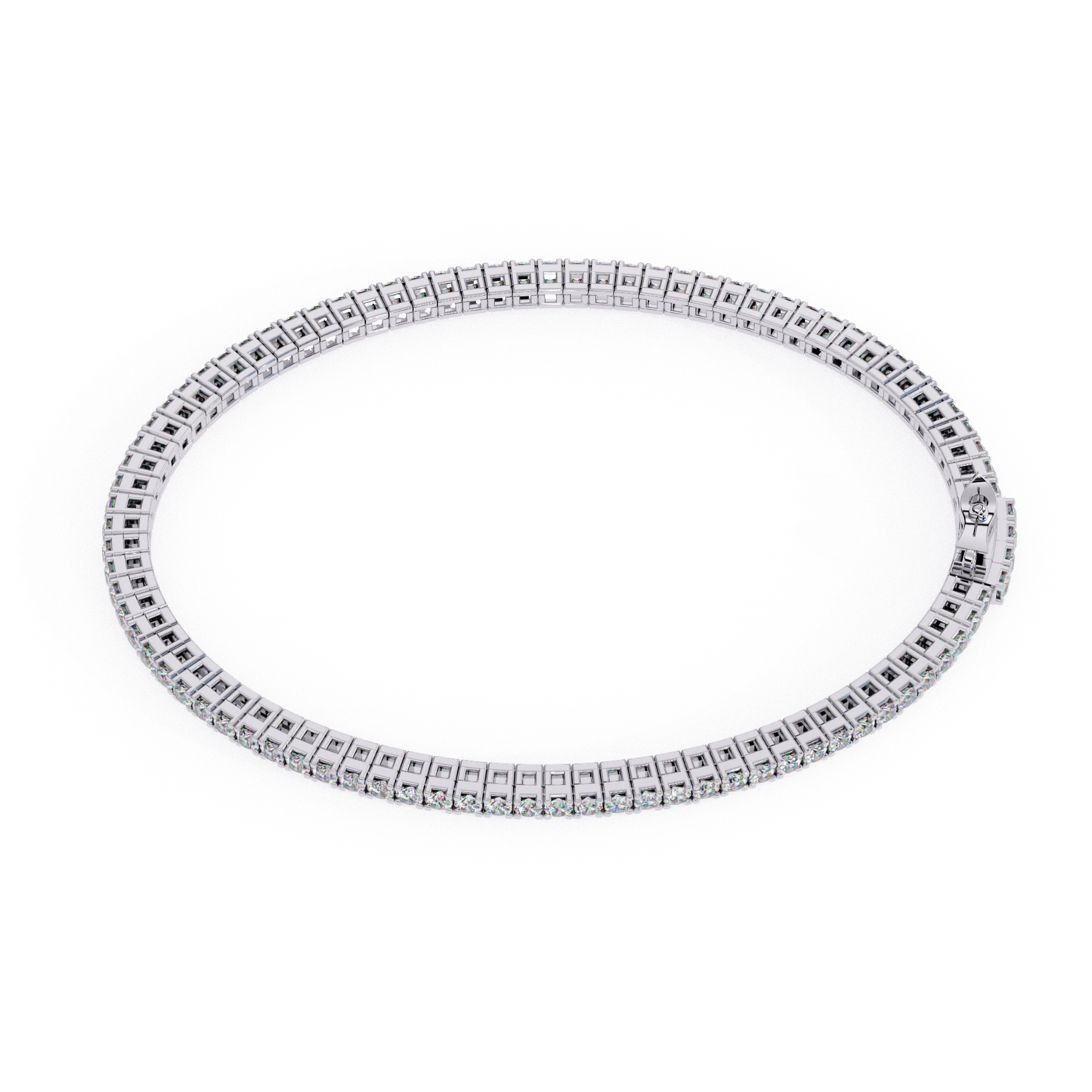 Diamantarmband „Radiant Line“ | Luxuriöser Schmuck aus 18K 14K 10K Gold