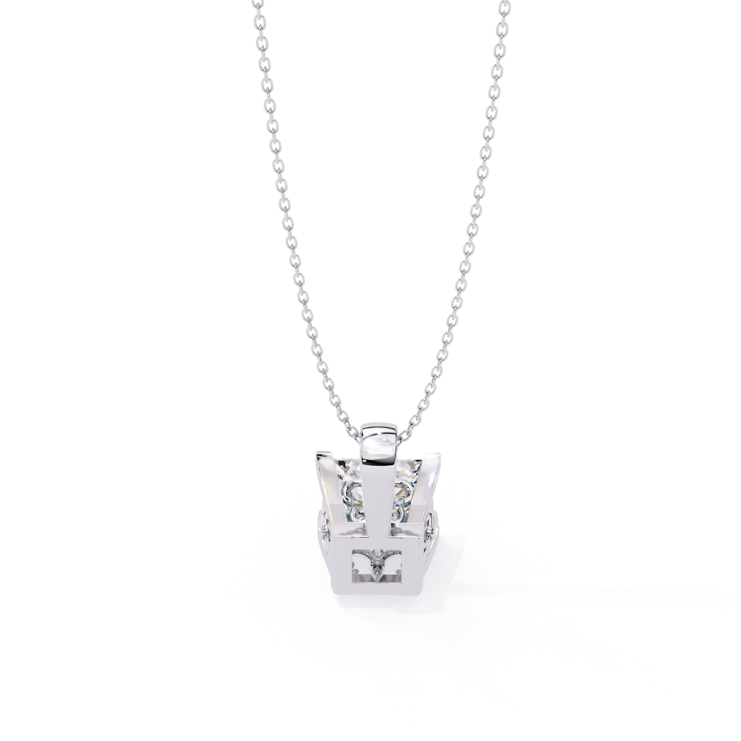 Luxe Princess Radiance Anhänger | 18K Feingoldschmuck