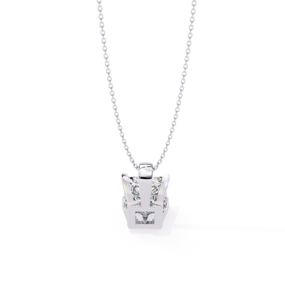 Luxe Princess Radiance Anhänger | 18K Feingoldschmuck