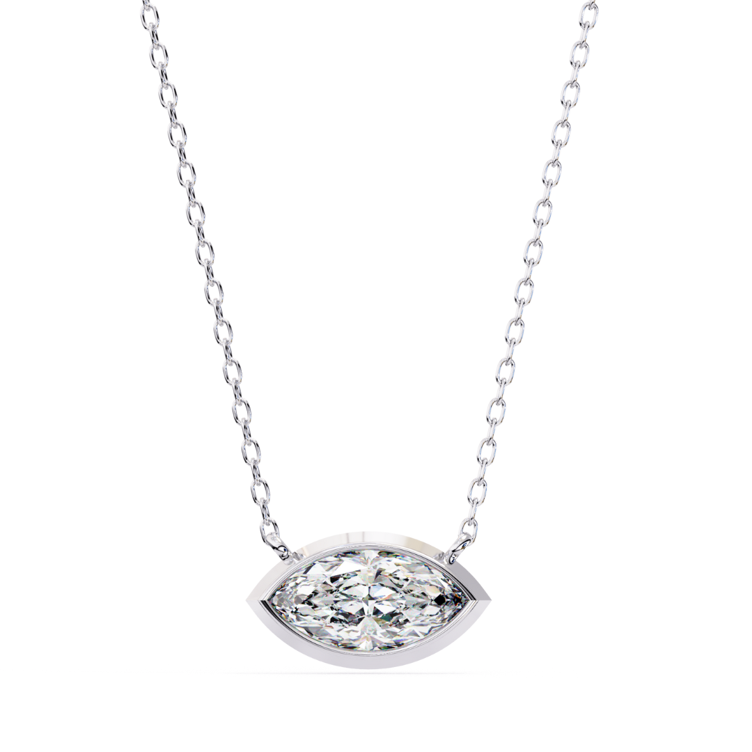 リュクス・マーキスラボグロウンダイヤモンドペンダント（チェーン付） | 18K