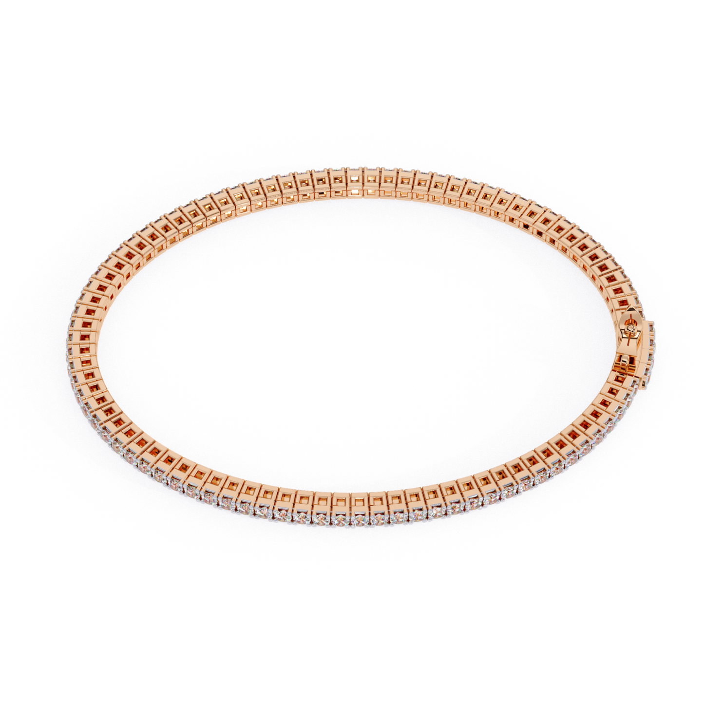 Diamantarmband „Radiant Line“ | Luxuriöser Schmuck aus 18K 14K 10K Gold