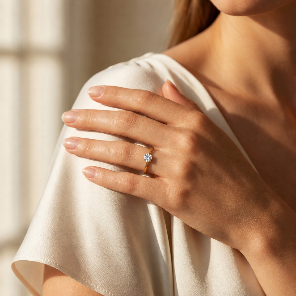Klassischer runder Diamant-Solitärring | The One & Only Forever