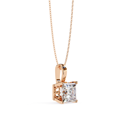 Luxe Princess Radiance Anhänger | 18K Feingoldschmuck