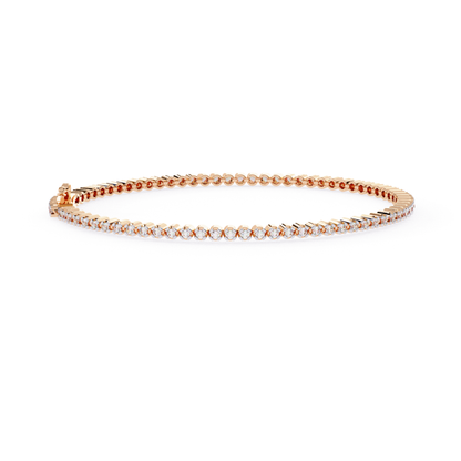 Elegantes Diamant-Tennisarmband | Diamanten, die niemals aufhören
