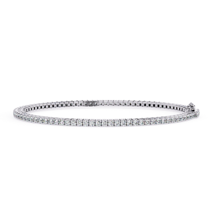 Diamantarmband „Radiant Line“ | Luxuriöser Schmuck aus 18K 14K 10K Gold