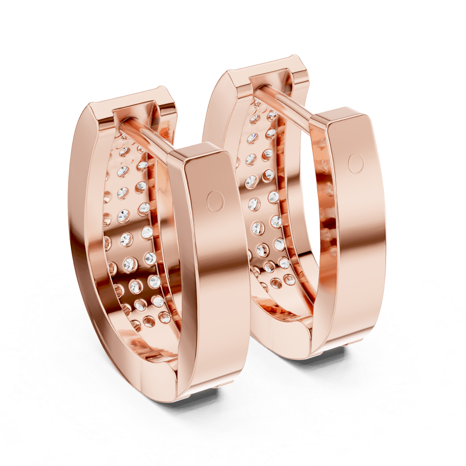 Back view diamond hoop earrings rose gold
Rose gold hoop earrings round diamond back
Back angle hoop earrings diamond pave rose
Round diamond hoop earrings rose finish back
Rose gold diamond hoop earrings back profile
Hoop earrings round diamond back structure rose
Back view open hoop earrings diamond setting rose
Rose gold hoop earrings diamond row back look
Close back view diamond hoop earrings rose
Minimal rose gold hoop earrings back diamond