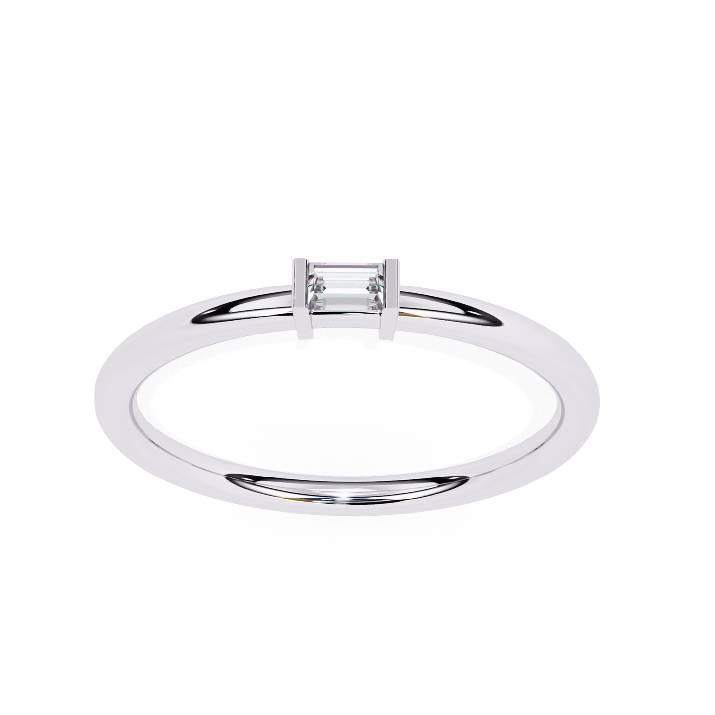 Baguette Diamond Solitaire Ring White Gold
White Gold Baguette Diamond Ring Design
Baguette Cut Diamond Solitaire Ring
Minimal Diamond Ring With Plain Band
Classic Baguette Diamond Engagement Ring
Front View Baguette Diamond Ring Design
Polished White Gold Diamond Ring
Slim Band Baguette Diamond Ring
Prong Set Baguette Diamond Ring Style
Fine Baguette Solitaire Diamond Ring