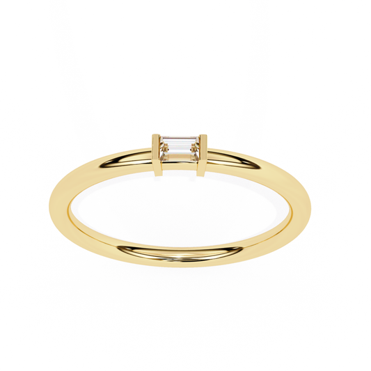 Baguette Diamond Solitaire Ring Yellow Gold
Yellow Gold Baguette Diamond Ring Design
Baguette Cut Diamond Solitaire Ring
Minimal Diamond Ring With Plain Band
Classic Baguette Diamond Engagement Ring
Front View Baguette Diamond Ring Design
Polished Yellow Gold Diamond Ring
Slim Band Baguette Diamond Ring
Prong Set Baguette Diamond Ring Style
Fine Baguette Solitaire Diamond Ring