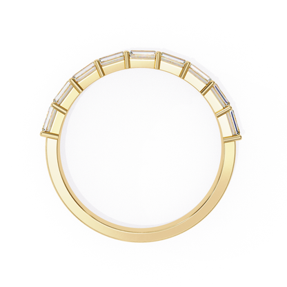 Yellow gold baguette diamond stackable band
Luxury baguette diamond band in yellow gold
Elegant baguette cut diamond stackable band
Fine jewelry baguette diamond band top view
Sparkling yellow gold baguette diamond band
Premium baguette cut diamond band for women
Designer yellow gold band with baguette diamonds
Modern minimalist baguette diamond stackable band
Timeless yellow gold baguette diamond band
Classic baguette cut diamond band in yellow gold
