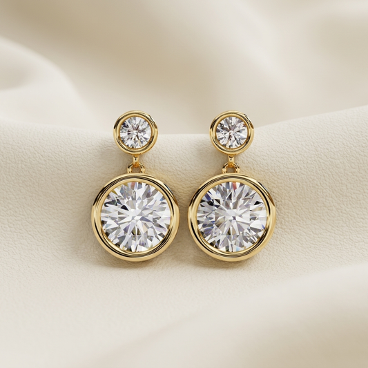 Bezel Drop Diamond Earrings
Round Bezel Dangle Earrings
Double Round Diamond Earrings
Bezel Set Diamond Drops
Circle Diamond Drop Earrings
Round Diamond Drop Jewelry
Minimal Bezel Diamond Earrings
Modern Diamond Dangle Earrings
Round Bezel Earrings
Floating Diamond Drop Earrings