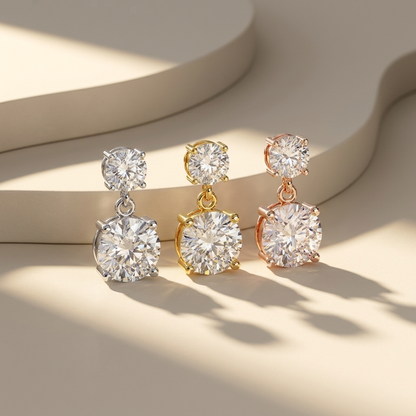 Classic Round Diamond Drop Earrings
Round Solitaire Earring Trio
Multi Metal Diamond Drop Earrings
Round Dangle Earring Collection
Four Prong Diamond Drop Earrings
Round Brilliant Drop Earrings
Designer Diamond Drop Collection
Fine Jewelry Drop Earrings
Round Diamond Earring Display
Timeless Diamond Drop Earrings