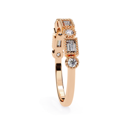 Elegant Rose Gold Vertical Multi-Shape Diamond Designer Band
Premium Round & Baguette Cut Diamond Vertical Style Ring Band
Luxury Rose Gold Diamond Vertical Line Band with Classic Finish
Modern Vertical Diamond Pattern Band with Royal Appeal
Designer Rose Gold Band with Alternating Diamond Setting
Timeless Vertical Diamond Embedded Rose Gold Elegant Ring Band
High-End Fashion Vertical Diamond Band with Fine Craftsmanship
Classic & Contemporary Rose Gold Vertical Diamond Designer Ring
Stylish Multi-Stone Ver