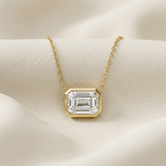Emerald Cut Diamond Pendant Necklace Gold Setting
Emerald Diamond Bezel Necklace Modern Design
Rectangular Diamond Pendant Chain Gold Style
Emerald Shape Diamond Necklace Bezel Frame
Gold Emerald Diamond Pendant Classic Design
Emerald Cut Center Diamond Necklace Style
Diamond Pendant Necklace Smooth Gold Border
Emerald Diamond Necklace Minimal Setting Design
Geometric Diamond Pendant Chain Collection
Emerald Cut Diamond Necklace Gold Finish