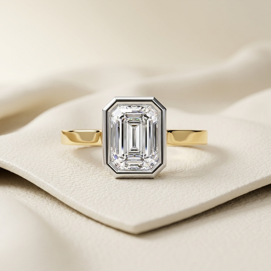 Emerald Cut Diamond Bezel Ring Gold Design
Emerald Diamond Ring Modern Bezel Setting
Emerald Cut Diamond Center Ring Style
Rectangular Diamond Bezel Ring Yellow Gold
Emerald Diamond Ring Minimal Gold Band
Emerald Cut Diamond Ring Classic Setting
Diamond Bezel Ring with Emerald Shape Stone
Emerald Cut Center Diamond Ring Design
Gold Emerald Diamond Ring Bezel Style
Emerald Diamond Ring Simple Band Setting
