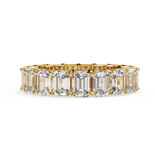 Emerald Cut Diamond Eternity Band In Yellow Gold
Yellow Gold Eternity Ring With Emerald Cut Diamonds
Full Eternity Diamond Band With Emerald Stones
Elegant Emerald Cut Diamond Wedding Band
Luxury Yellow Gold Diamond Eternity Ring
Emerald Cut Diamond Band Front View Image
Classic Eternity Ring With Emerald Cut Diamonds
Prong Set Emerald Diamond Band In Yellow Gold
Sparkling Emerald Cut Diamond Anniversary Band
Yellow Gold Emerald Cut Diamond Stackable Ring