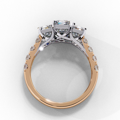 Emerald Cut Diamond Trilogy Ring Back View Rose Gold
Rose Gold Emerald Cut Diamond Ring Back View
Three Stone Diamond Ring Rear View Rose Gold
Back Angle Emerald Cut Trilogy Ring
Luxury Rose Gold Diamond Ring Back View
Emerald Cut Diamond Ring Rear Profile Rose Gold
Classic Three Stone Diamond Ring Back Angle
Rose Gold Ring With Side Diamonds Back View
Detailed Back View Emerald Cut Diamond Ring
Elegant Trilogy Diamond Ring Rose Gold Back View