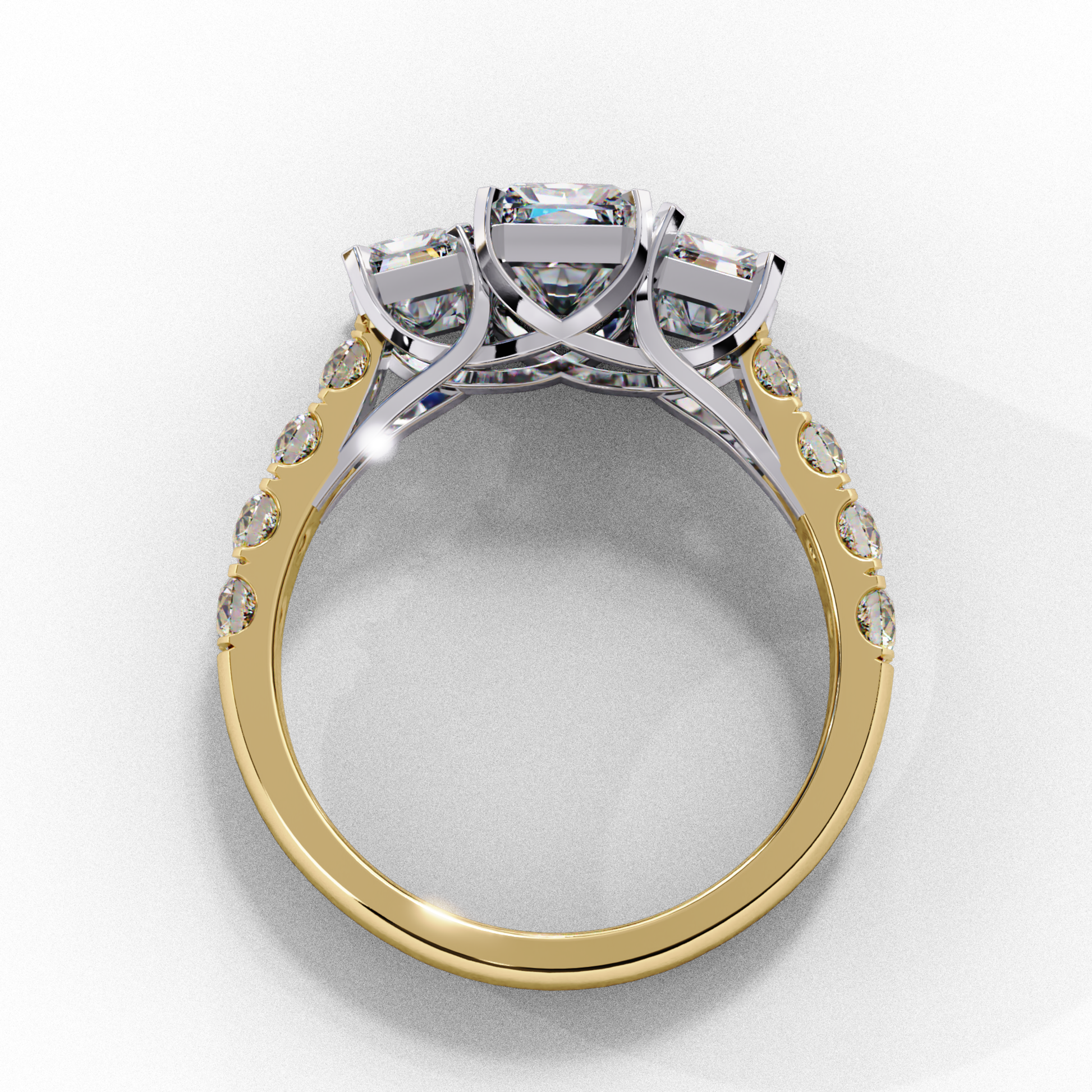 Emerald Cut Diamond Trilogy Ring Back View Yellow Gold
Yellow Gold Emerald Cut Diamond Ring Back View
Three Stone Diamond Ring Rear View Gold
Back Angle Emerald Cut Trilogy Ring
Luxury Yellow Gold Diamond Ring Back View
Emerald Cut Diamond Ring Rear Profile Gold
Classic Three Stone Diamond Ring Back Angle
Yellow Gold Ring With Side Diamonds Back View
Detailed Back View Emerald Cut Diamond Ring
Elegant Trilogy Diamond Ring Yellow Gold Back View