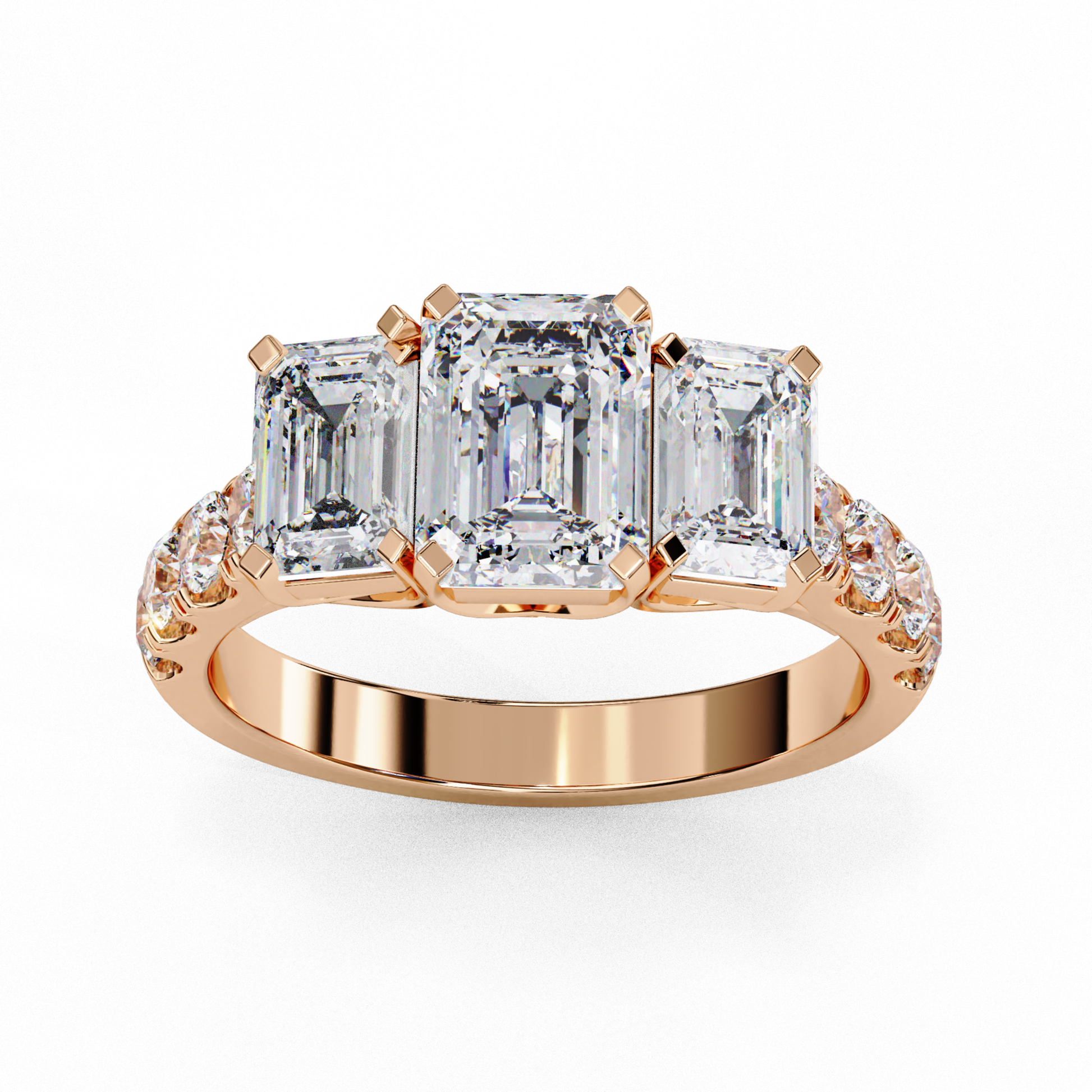 Emerald Cut Diamond Trilogy Ring In Rose Gold
Rose Gold Emerald Cut Diamond Trilogy Ring
Three Emerald Cut Diamond Ring In Rose Gold
Emerald Cut Diamond Statement Ring Rose Gold
Luxury Rose Gold Trilogy Diamond Ring
Emerald Cut Diamond Ring With Tapered Design
Classic Emerald Cut Three Diamond Ring
Rose Gold Multi Stone Diamond Ring
Elegant Emerald Cut Diamond Ring Front View
Prong Set Trilogy Diamond Ring Rose Gold