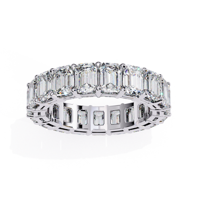 Emerald Cut Diamond Eternity Band In White Gold
White Gold Emerald Cut Diamond Eternity Band
Full Eternity Band With Emerald Cut Diamonds
Luxury White Gold Diamond Eternity Band
Emerald Cut Diamond Wedding Band In White Gold
Shared Prong Emerald Cut Diamond Band In White Gold
Classic White Gold Emerald Diamond Band
Elegant Emerald Cut Diamond Band Front View
White Gold Diamond Anniversary Eternity Band
Continuous Emerald Cut Diamond Band In White Gold